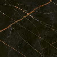 Плитка Eletto Ceramica 42x42 для пола Золотой И Черный/Black & Gold матовая