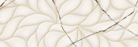 Плитка Eletto Ceramica 70x24 декор Белый Мрамор Ковелано/Bianco Covelano Белый Мрамор Ковелано Структура/Bianco Covelano Struttura глянцевая