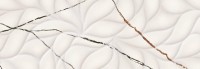 Плитка Eletto Ceramica 70x24 облицовочная Белый Мрамор Ковелано/Bianco Covelano Белый Мрамор Ковелано Структура/Bianco Covelano Struttura глянцевая