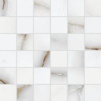Плитка Eletto Ceramica 70x24 декор Португалия Серая/Portogallo Grey Mosaic глянцевая