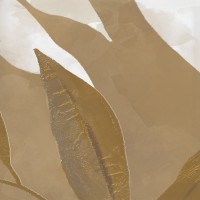 Плитка Eletto Ceramica 15x15 облицовочная Дерево/Wood Листья Медовый/Leaves Honey матовая