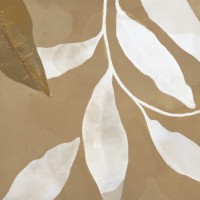 Плитка Eletto Ceramica 15x15 облицовочная Дерево/Wood Листья Медовый/Leaves Honey матовая