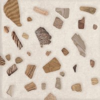 Плитка Eletto Ceramica 15x15 облицовочная Дерево/Wood Terazzo матовая