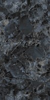 Керамогранит 120x60 Night Jade BHW-0043 мрамор полированная черный 8мм Basconi Home