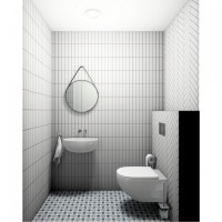 Плитка 20x5 настенная Microline White Mate гладкая матовая белый Dar Ceramics Плитка 20x5 настенная Microline White Mate гладкая матовая белый Dar Ceramics