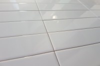 Плитка 20x5 настенная Microline White Brillo гладкая глянцевая белый Dar Ceramics