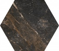 Керамогранит 30x23 настенная Kenia Hex гладкая матовая черный Mijares - Cerlat Керамогранит 30x23 настенная Kenia Hex гладкая матовая черный Mijares - Cerlat