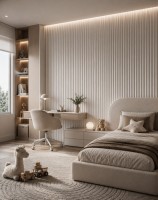 Стеновая панель 280x12 Pipe white skin QY260623E Bonaparte