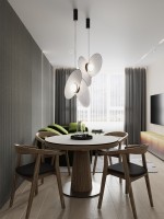 Стеновая панель 280x108 Plane textile grey carbon матовая connect QY251001N Bonaparte