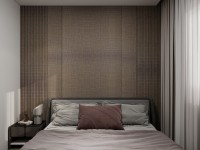 Стеновая панель 280x108 Plane textile grey carbon матовая connect QY251001N Bonaparte