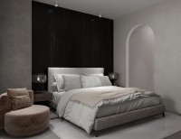 Стеновая панель 280x108 Splend матовая carbon A connect ST251001N Bonaparte