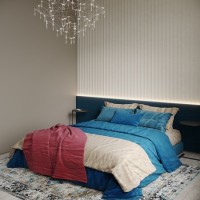 Стеновая панель 280x14 Master textile beige QY250830E Bonaparte