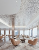 Стеновая панель 280x110 Relief silver QY250801E Bonaparte