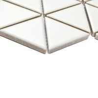 Мозаика 29x25 6мм Reno White матовая 6*39*45 белый Bonaparte