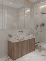 Плитка 120x60 12мм GOLDEN CARRARA полированная rect. коричневый Bonaparte