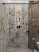 Плитка 120x60 11мм AMARIS Soft полированная light. rect. серый Bonaparte