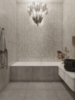 Мозаика 32x32 Atlantis Platinum 4*24*24 серый Bonaparte