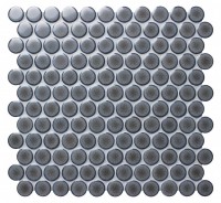 Мозаика 33x31 Round blue gray 6*28*28 серый Bonaparte