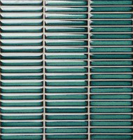 Мозаика 30x28 Finger pacific blue 8*12*92 зеленый Bonaparte