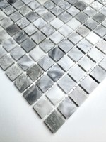 Мозаика 31x31 Italy Grey-15 4*15*15 серый Bonaparte Мозаика 31x31 Italy Grey-15 4*15*15 серый Bonaparte