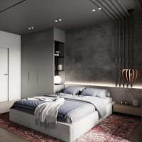 Стеновая панель 280x110 Cemento Dark carbon матовая connect 04/24 Bonaparte Стеновая панель 280x110 Cemento Dark carbon матовая connect 04/24 Bonaparte