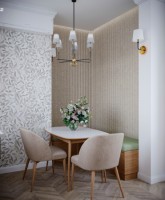 Стеновая панель 280x14 Master textile beige бежевый Bonaparte