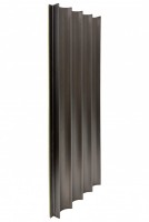 Стеновая панель 280x10 Wave dark metal графитовый Bonaparte