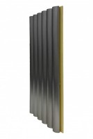 Стеновая панель 280x12 Pipe silver metal 08/24 Bonaparte