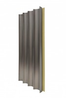 Стеновая панель 280x10 Wave dark metal Bonaparte Стеновая панель 280x10 Wave dark metal Bonaparte