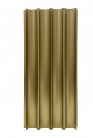 Стеновая панель 280x10 Wave gold metal FB800 Bonaparte Стеновая панель 280x10 Wave gold metal FB800 Bonaparte
