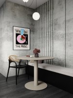 Стеновая панель 280x108 Cemento Light carbon матовая connect серый Bonaparte Стеновая панель 280x108 Cemento Light carbon матовая connect серый Bonaparte