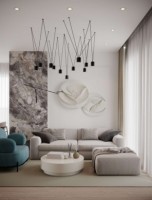 Стеновая панель 280x108 Amazona глянцевая carbon A connect бежевый Bonaparte