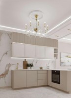 Стеновая панель 280x108 Calacatta Gold матовая A connect бежевый Bonaparte Стеновая панель 280x108 Calacatta Gold матовая A connect бежевый Bonaparte