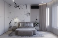 Стеновая панель 280x108 Memory матовая C connect белый Bonaparte