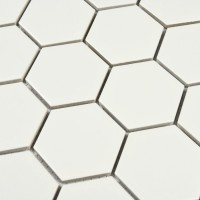 Мозаика 33x28 6мм Nakama white 6*51*51 белый Bonaparte