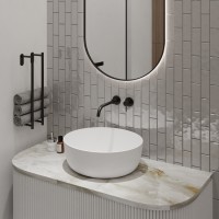 Мозаика 30x30 4мм Rumba Grey 4*48*148 серый Bonaparte