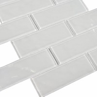 Мозаика 30x30 4мм Rumba White 4*48*148 белый Bonaparte