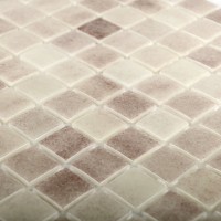 Мозаика 32x32 4мм Atlantis Grey 4*24*24 серый Bonaparte