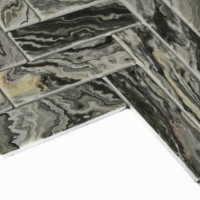 Мозаика 29x27 5мм Hadar Grey 30*98*4.5 серый Bonaparte