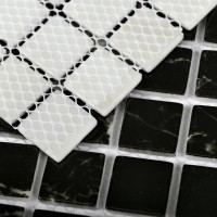 Мозаика 30x30 4мм Mia black глянцевая 23*23*4 черный Bonaparte Мозаика 30x30 4мм Mia black глянцевая 23*23*4 черный Bonaparte