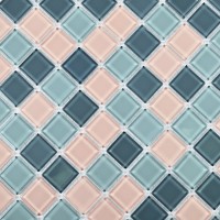 Мозаика 30x30 4мм Set mix 4*25*25 графитовый Bonaparte