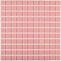 Мозаика 30x30 4мм Pink glass 4*25*25 розовый Bonaparte Мозаика 30x30 4мм Pink glass 4*25*25 розовый Bonaparte