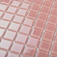 Мозаика 30x30 4мм Pink glass 4*25*25 розовый Bonaparte Мозаика 30x30 4мм Pink glass 4*25*25 розовый Bonaparte