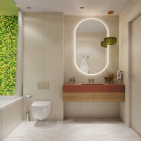 Мозаика 30x30 4мм Apple mix 4*25*25 зеленый Bonaparte