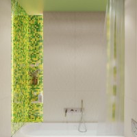 Мозаика 30x30 4мм Apple mix 4*25*25 зеленый Bonaparte