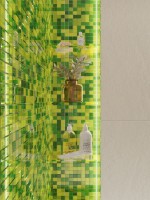 Мозаика 30x30 4мм Apple mix 4*25*25 зеленый Bonaparte