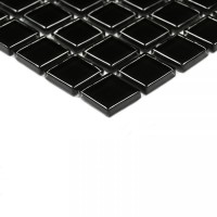 Мозаика 30x30 4мм Super black 15*15*4 черный Bonaparte Мозаика 30x30 4мм Super black 15*15*4 черный Bonaparte