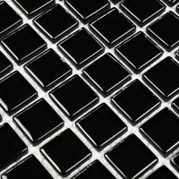 Мозаика 30x30 4мм Super black 15*15*4 черный Bonaparte Мозаика 30x30 4мм Super black 15*15*4 черный Bonaparte