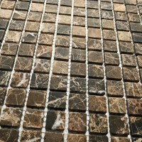 Мозаика 31x31 4мм Ferato-15 slim матовая 4*15*15 коричневый Bonaparte Мозаика 31x31 4мм Ferato-15 slim матовая 4*15*15 коричневый Bonaparte