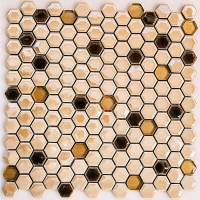 Плитка 31x30 8мм Absolute бежевый Bonaparte